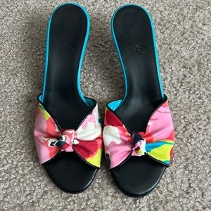 Cole Haan Kitten-Heel Slides